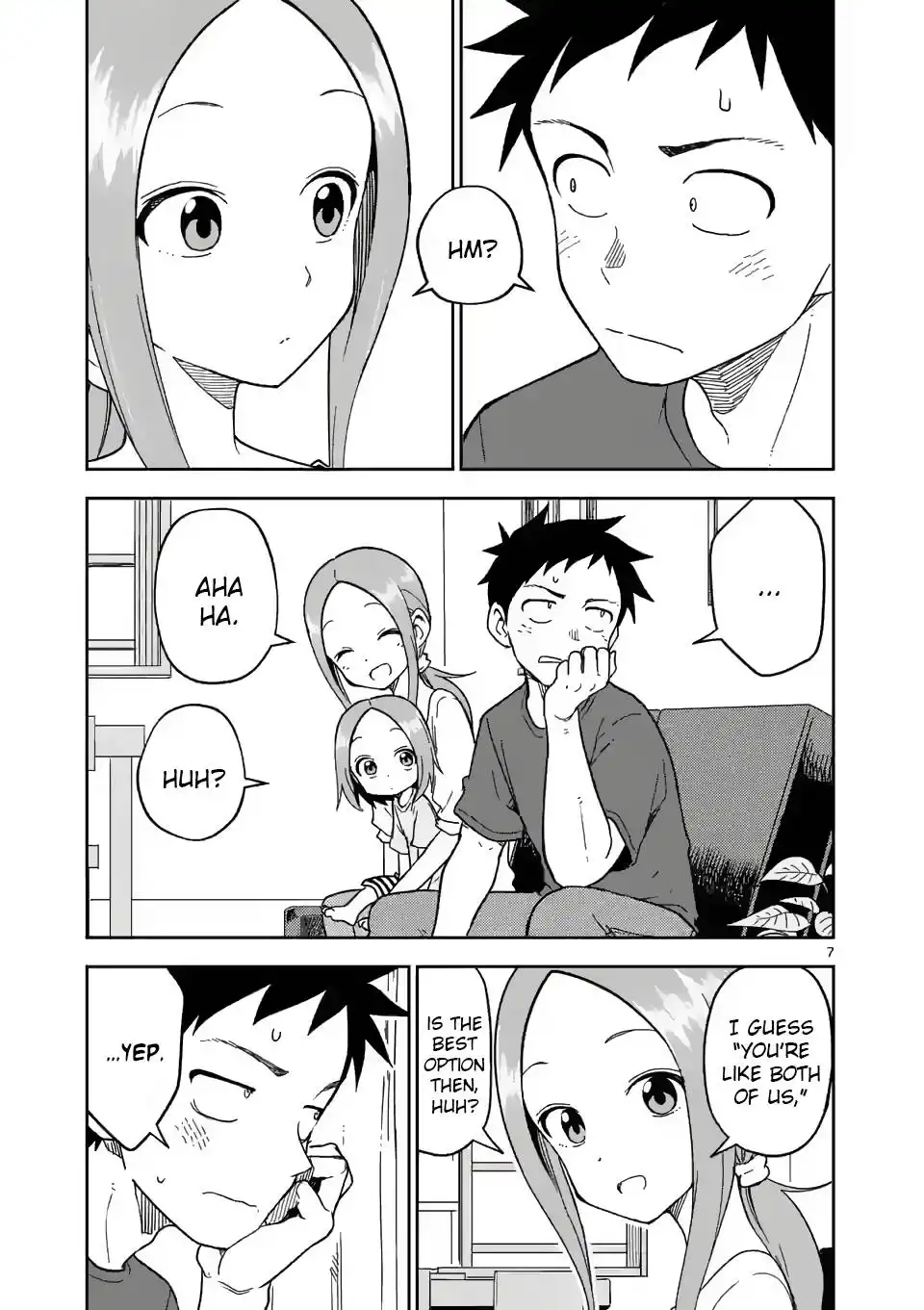 Karakai Jouzu no (Moto) Takagi-san Chapter 193 7